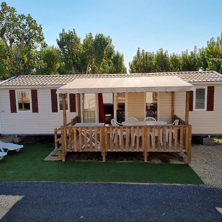 Mobilhome Des Sables Valras-Plage Bagian luar foto