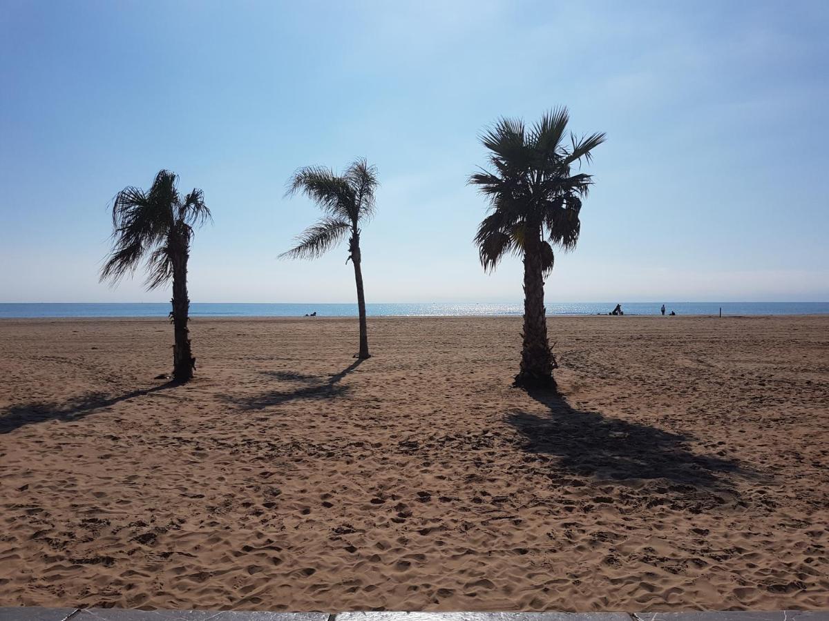 Mobilhome Des Sables Valras-Plage Bagian luar foto