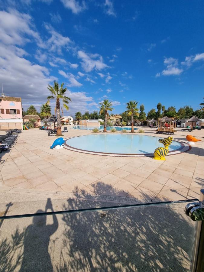 Mobilhome Des Sables Valras-Plage Bagian luar foto