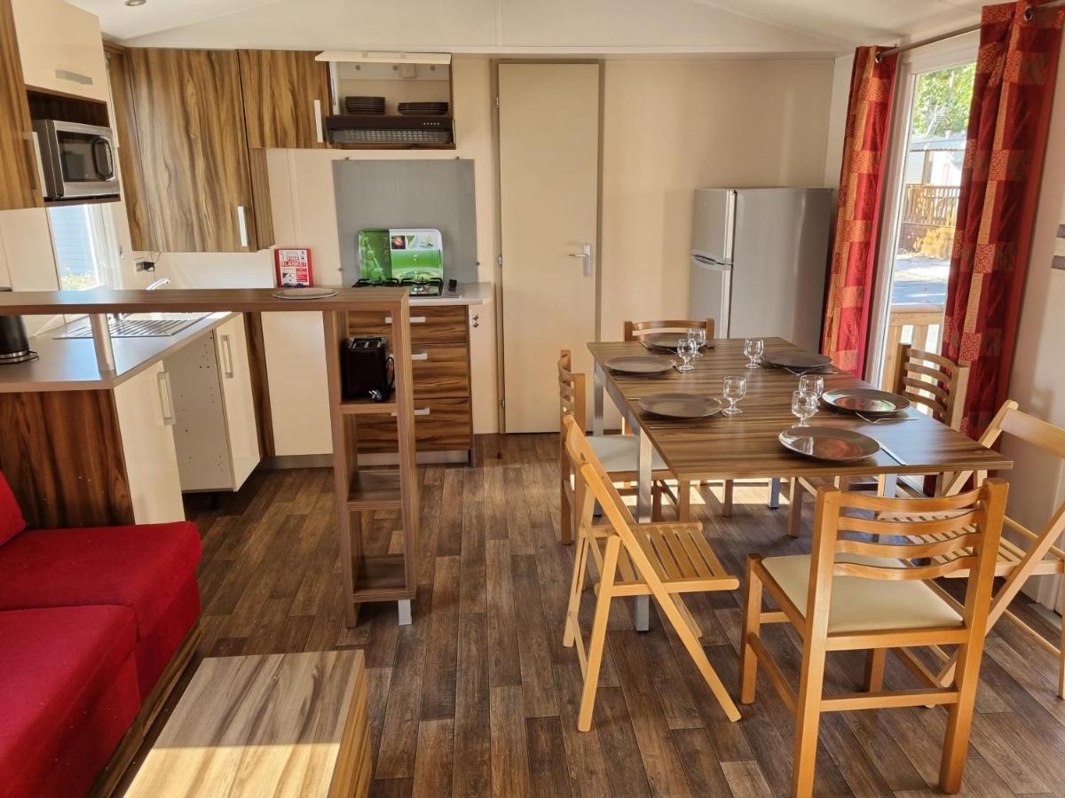 Mobilhome Des Sables Valras-Plage Bagian luar foto