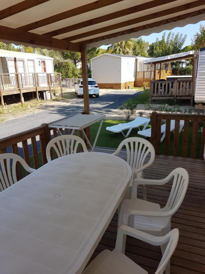 Mobilhome Des Sables Valras-Plage Bagian luar foto