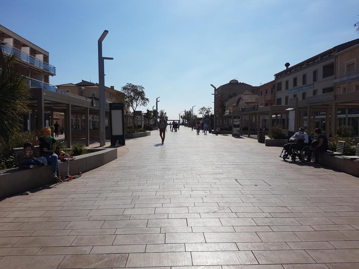 Mobilhome Des Sables Valras-Plage Bagian luar foto